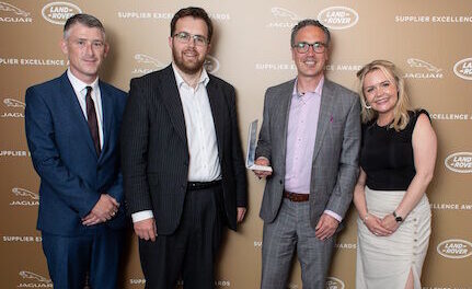 Centrica Business Solutions scoops Jaguar Land Rover supplier excellence award
