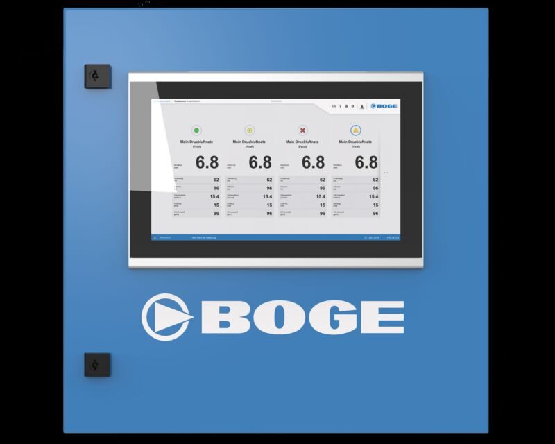 BOGE Compressors Airtelligence Provis 3 sets new standards in efficiency with networked control over unlimited machines